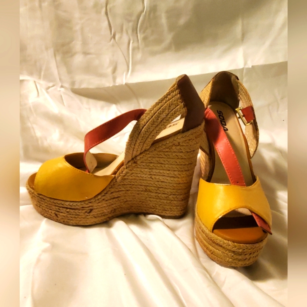Soda Wedge Heels